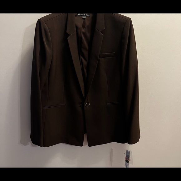 Chocolate Brown Blazer - Picture 1 of 9